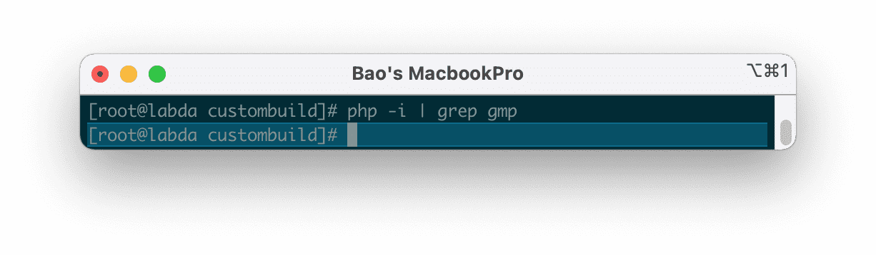 cài đặt GMP PHP Extension trên DirectAdmin