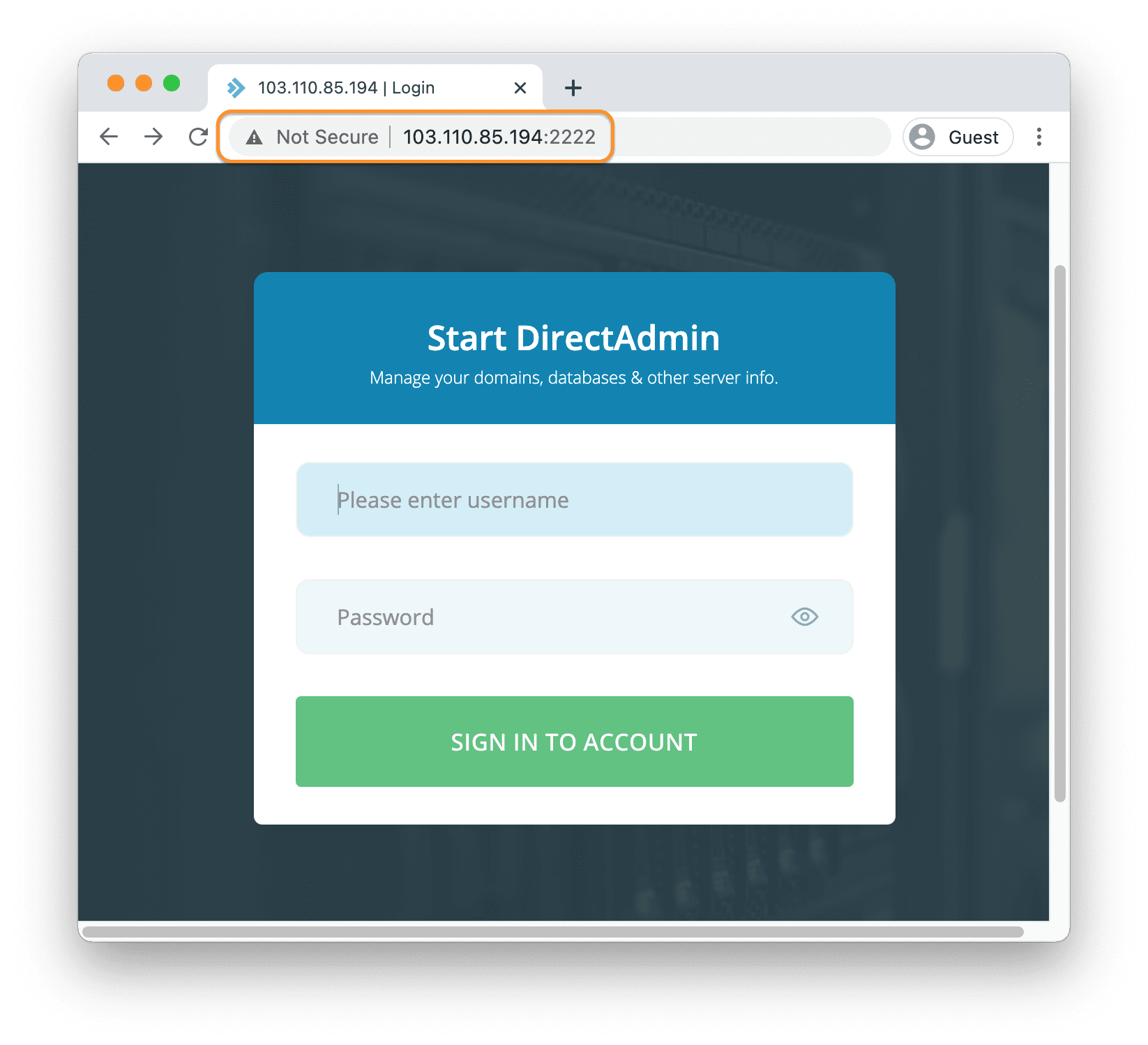 cài đặt SSL cho Hostname DirectAdmin - 
Installing an SSL certificate for your hostname using LetsEncrypt