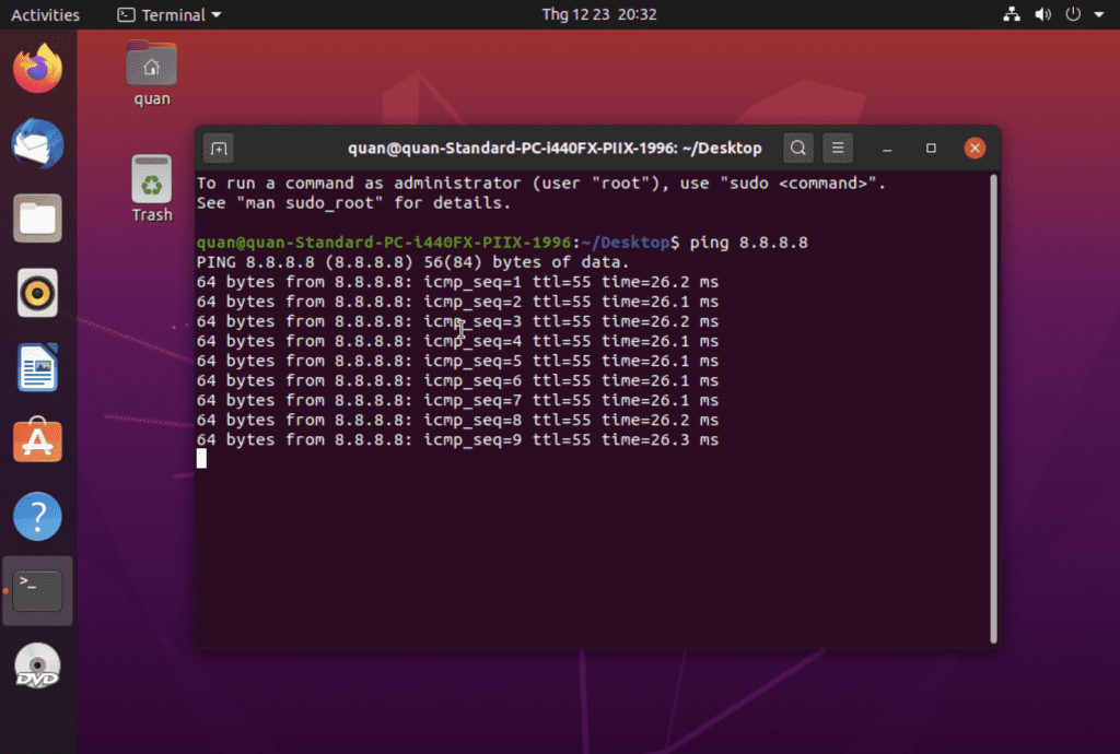 cấu hình IP Static trên Ubuntu