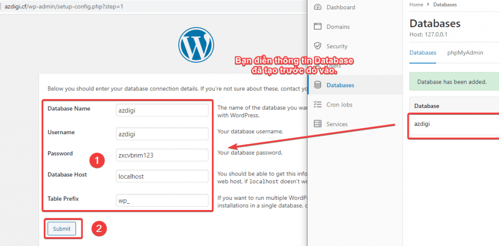 Cài đặt WordPess trên CloudPanel