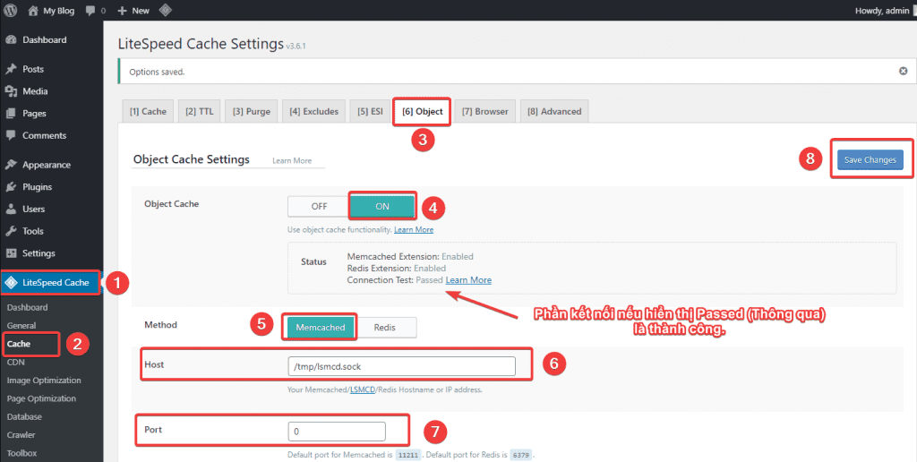 Cài đặt LSMemcached trên OpenLiteSpeed