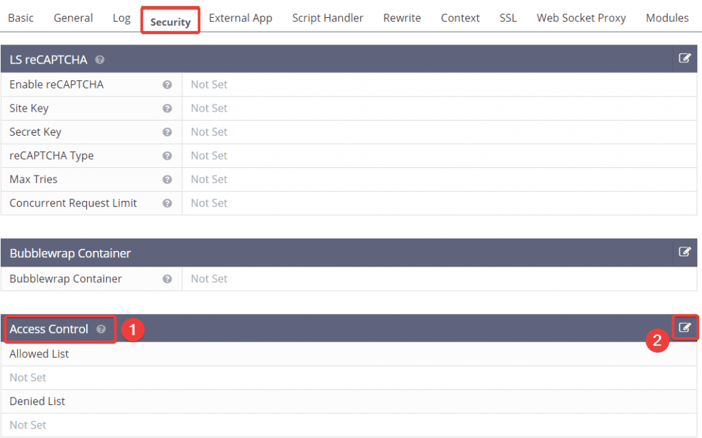 Cách thêm website vào OpenLiteSpeed WebAdmin GUI