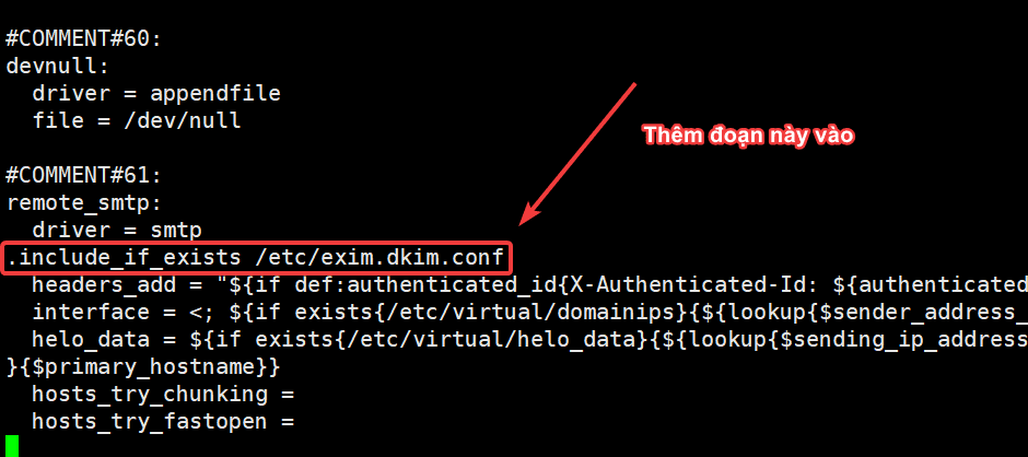 Hướng dẫn cấu hình DKIM trên DirectAdmin