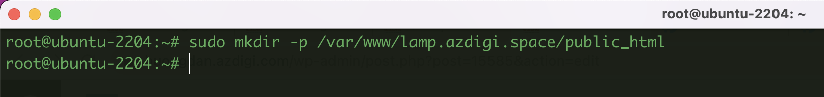Thêm website mới vào LAMP Stack trên Ubuntu 22.04